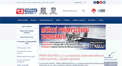 Desktop Screenshot of merici-pristroje.cz