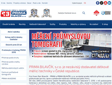 Tablet Screenshot of merici-pristroje.cz
